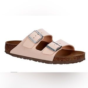 Birkenstock - Vegan Arizona Sandals - Pale Pink - Sz 38